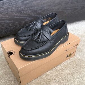 Black Dr. Martens Adrian Loafers
